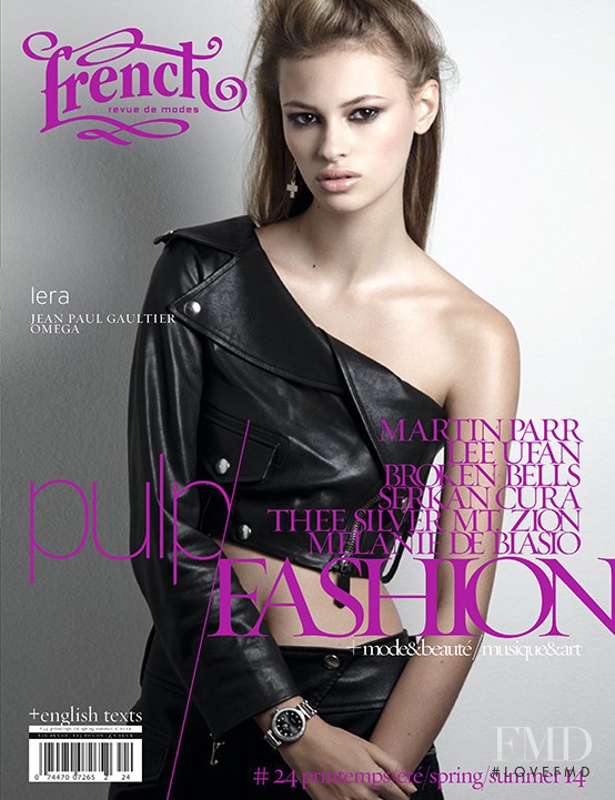 Lera Bubleyko featured on the French Revue De Modes cover from March 2014