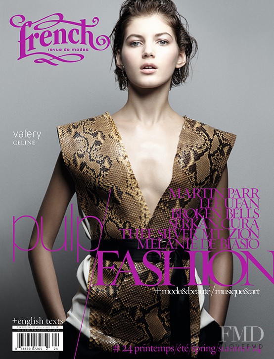Valery Kaufman featured on the French Revue De Modes cover from March 2014