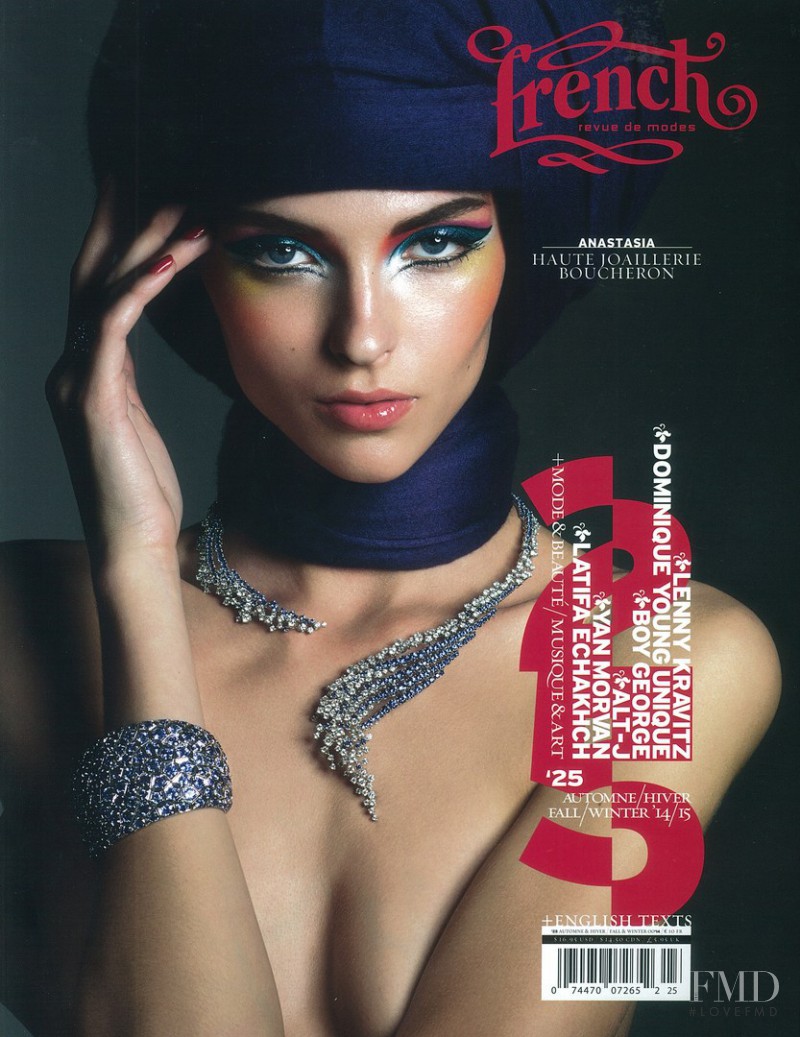 Anastasia Lagune featured on the French Revue De Modes cover from November 2014