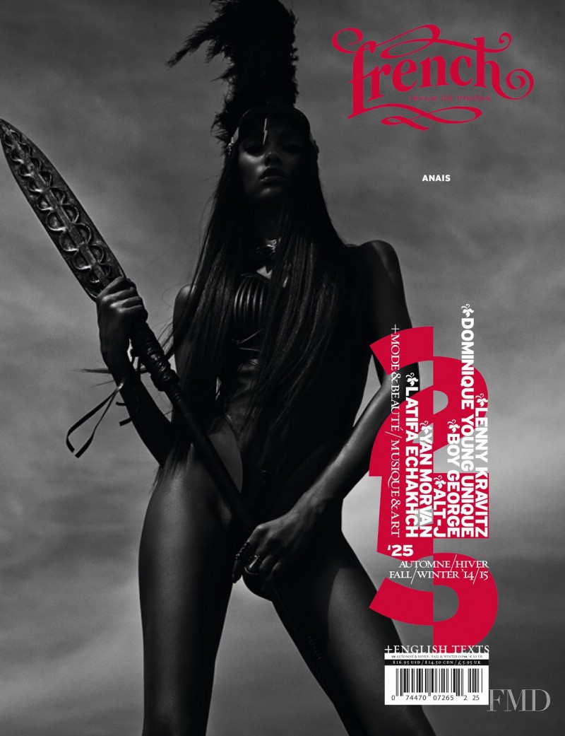 Anais Mali featured on the French Revue De Modes cover from September 2014