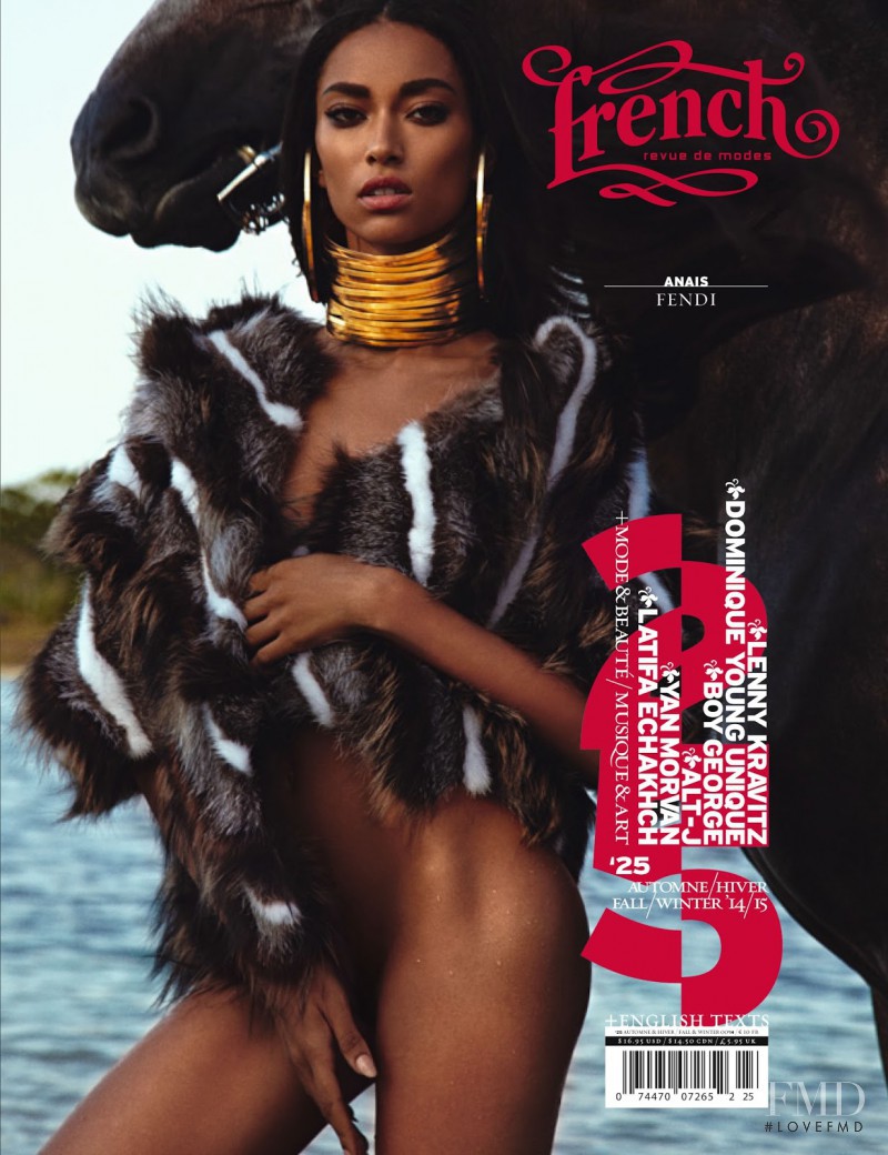 Anais Mali featured on the French Revue De Modes cover from September 2014