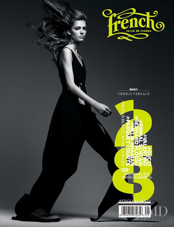 Emmy Rappe featured on the French Revue De Modes cover from February 2016