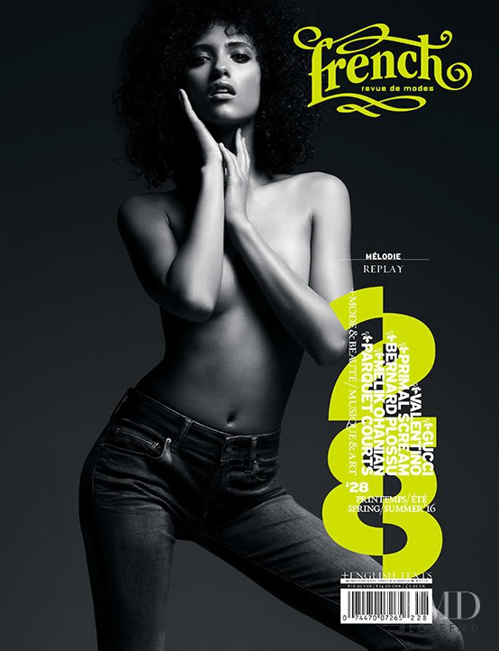Melodie Vaxelaire featured on the French Revue De Modes cover from February 2016