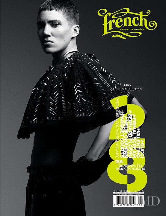 Tamy Glauser featured on the French Revue De Modes cover from February 2016