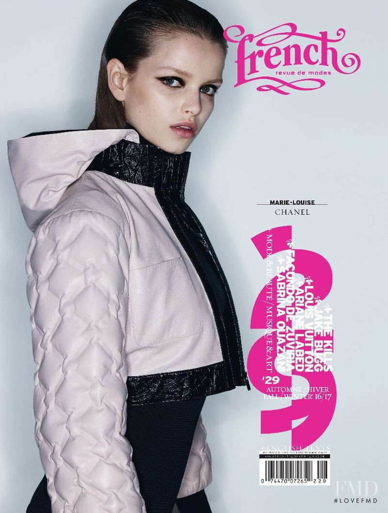 Marie-Louise Wedel featured on the French Revue De Modes cover from September 2016