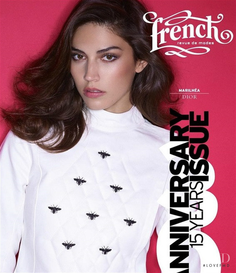 Marilhéa Peillard featured on the French Revue De Modes cover from March 2017
