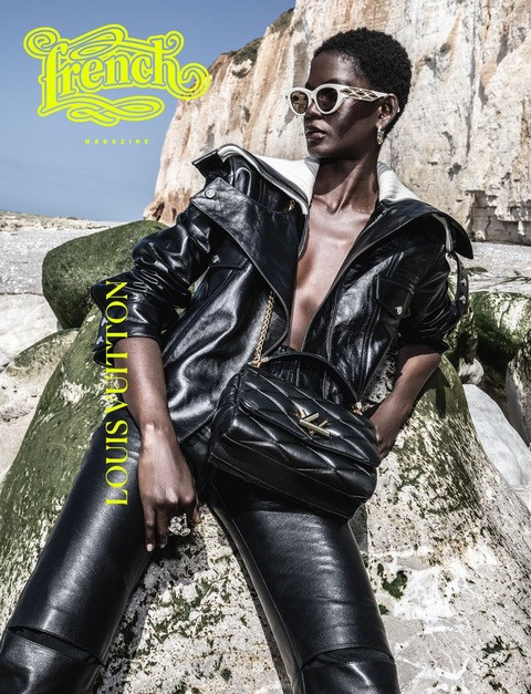 Mouna Fadiga featured on the French Revue De Modes cover from September 2023