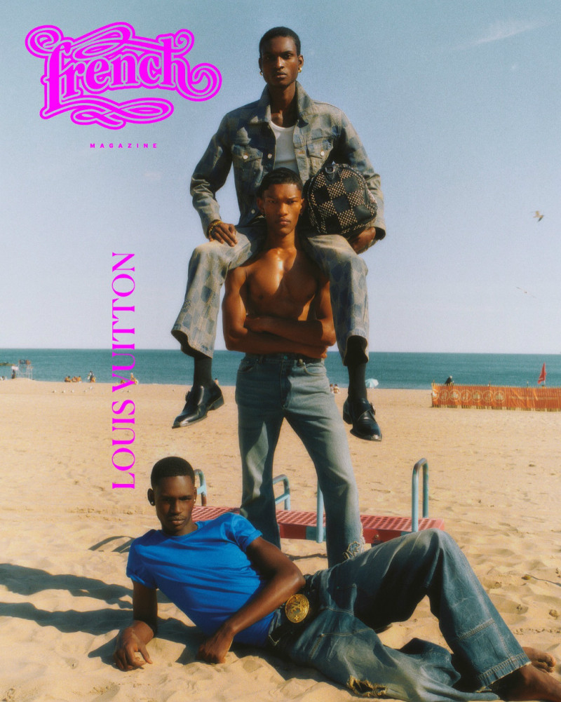 Lawrence Winston, Brian Whitby, Muhammad Fadel Lo featured on the French Revue De Modes cover from October 2024