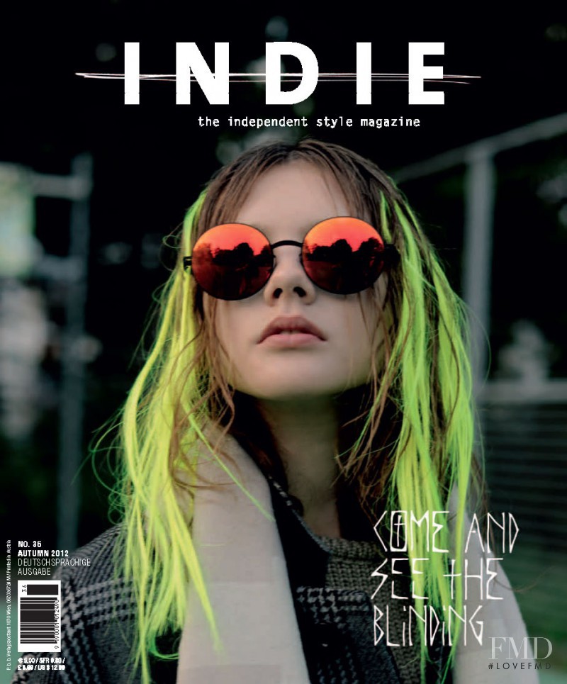 Kristina Krivomazova featured on the Indie cover from September 2012
