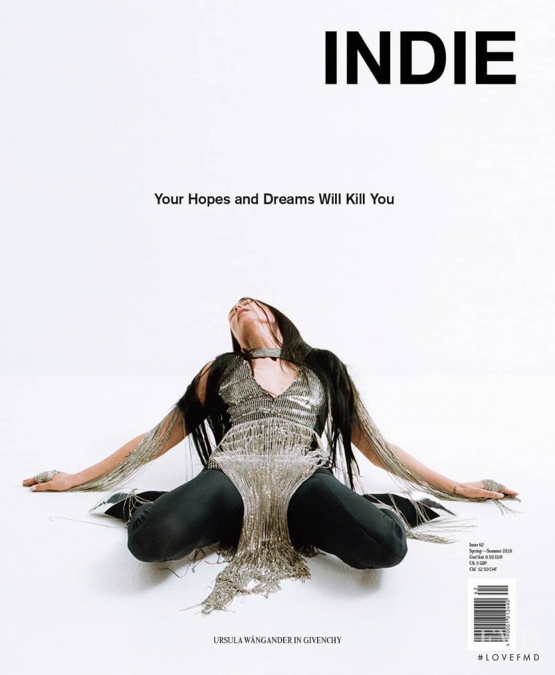 Ursula Wangander featured on the Indie cover from April 2019