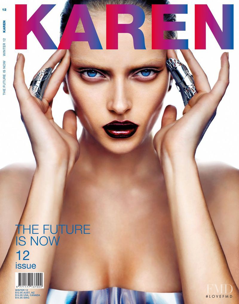 Annabella Barber featured on the Karen cover from September 2011