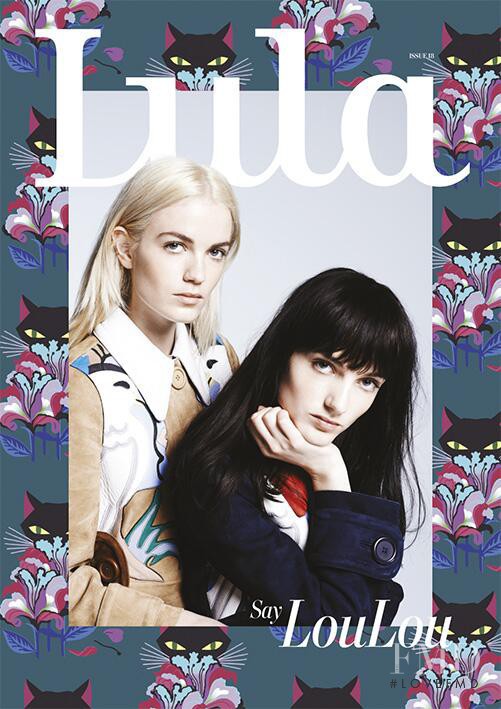 Langley Fox Hemingway featured on the Lula cover from March 2014