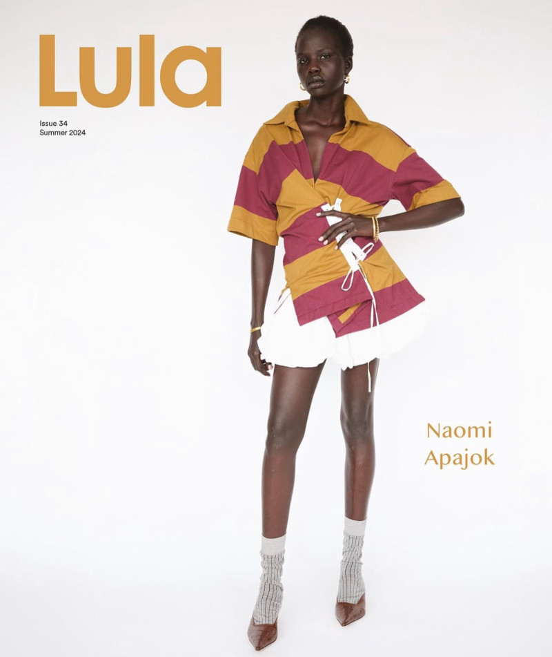 Naomi Apajok featured on the Lula cover from June 2024