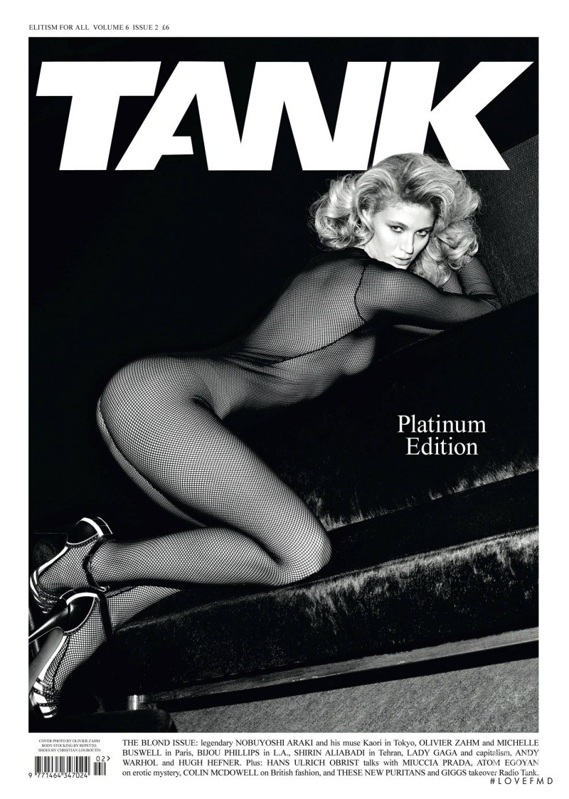 Michelle Buswell featured on the TANK cover from March 2010