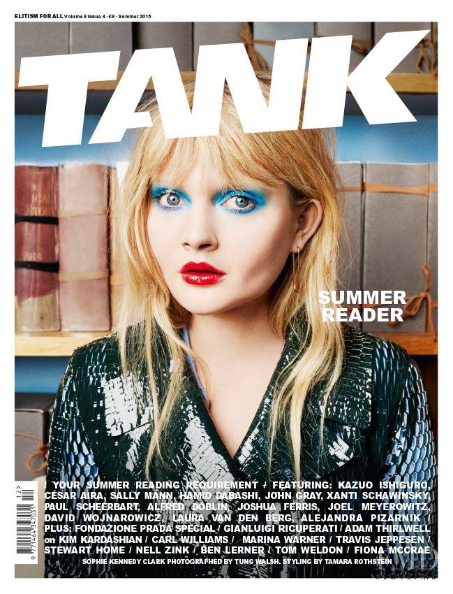 Sophie Kennedy Clark featured on the TANK cover from June 2015