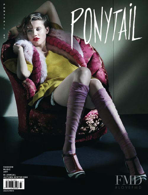 Dace Burkevica featured on the Ponytail cover from September 2008