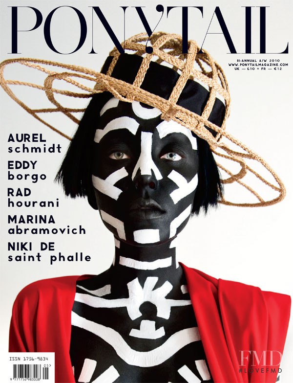 Andressa Fontana featured on the Ponytail cover from September 2010