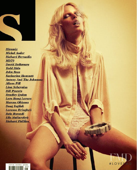 Caroline Winberg featured on the S Magazine cover from September 2009