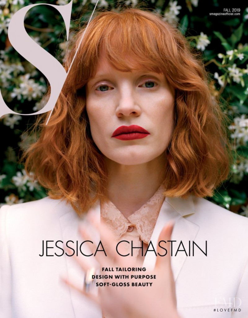 Jessica Chastain featured on the S Magazine cover from September 2019