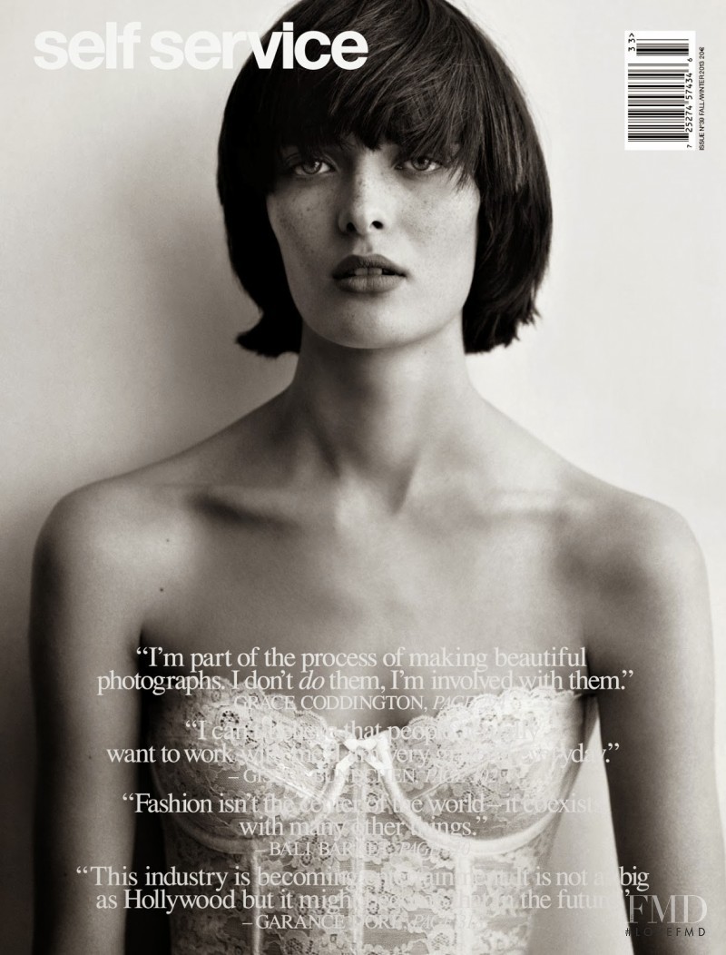 Sam Rollinson featured on the Self Service cover from September 2013