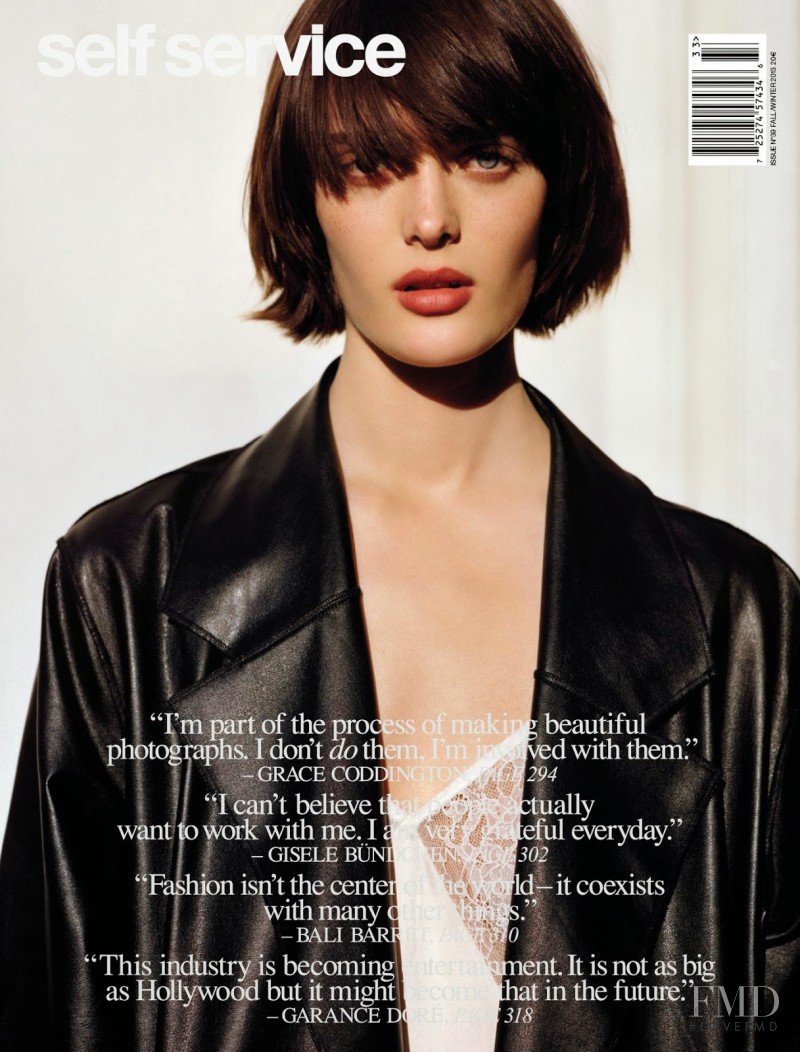 Sam Rollinson featured on the Self Service cover from September 2013