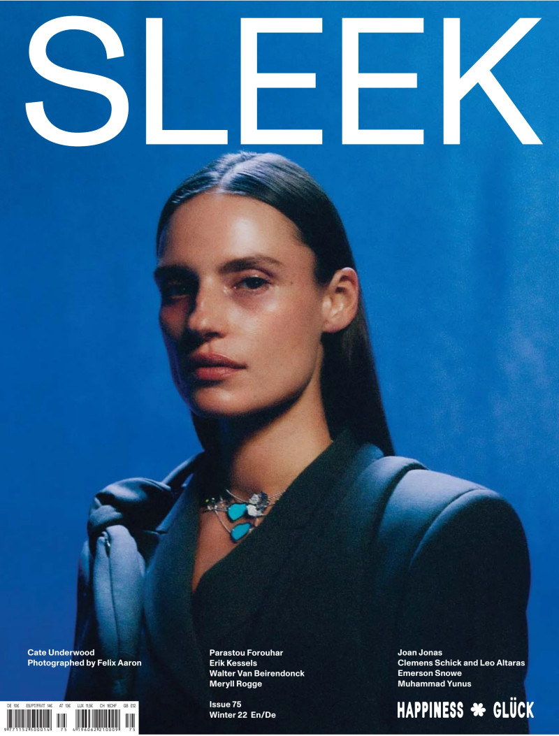 Cate Underwood featured on the sleek cover from December 2022