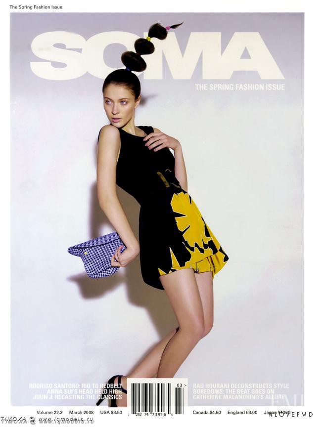 Timoxa Timoschenko featured on the SOMA Magazine cover from March 2008