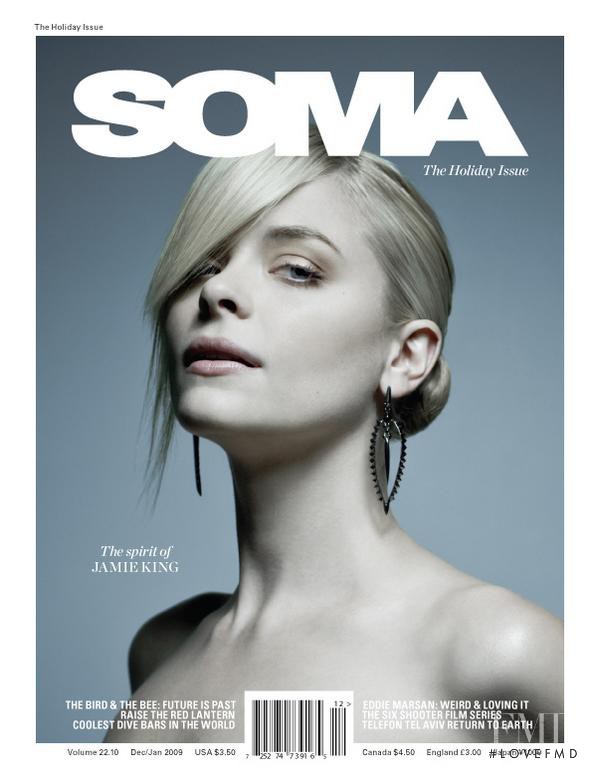 James Jaime King featured on the SOMA Magazine cover from December 2009
