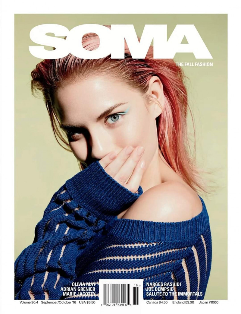 Ashley Smith featured on the SOMA Magazine cover from September 2016
