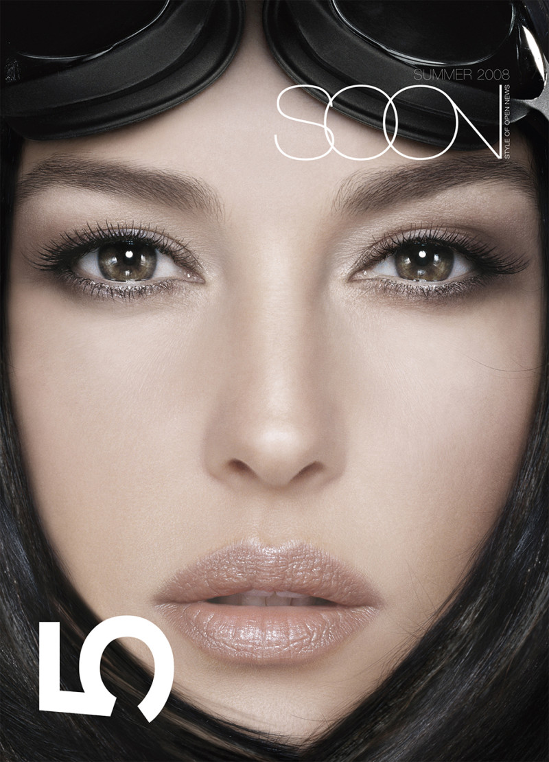 Monica Bellucci featured on the Soon Magazine cover from June 2008