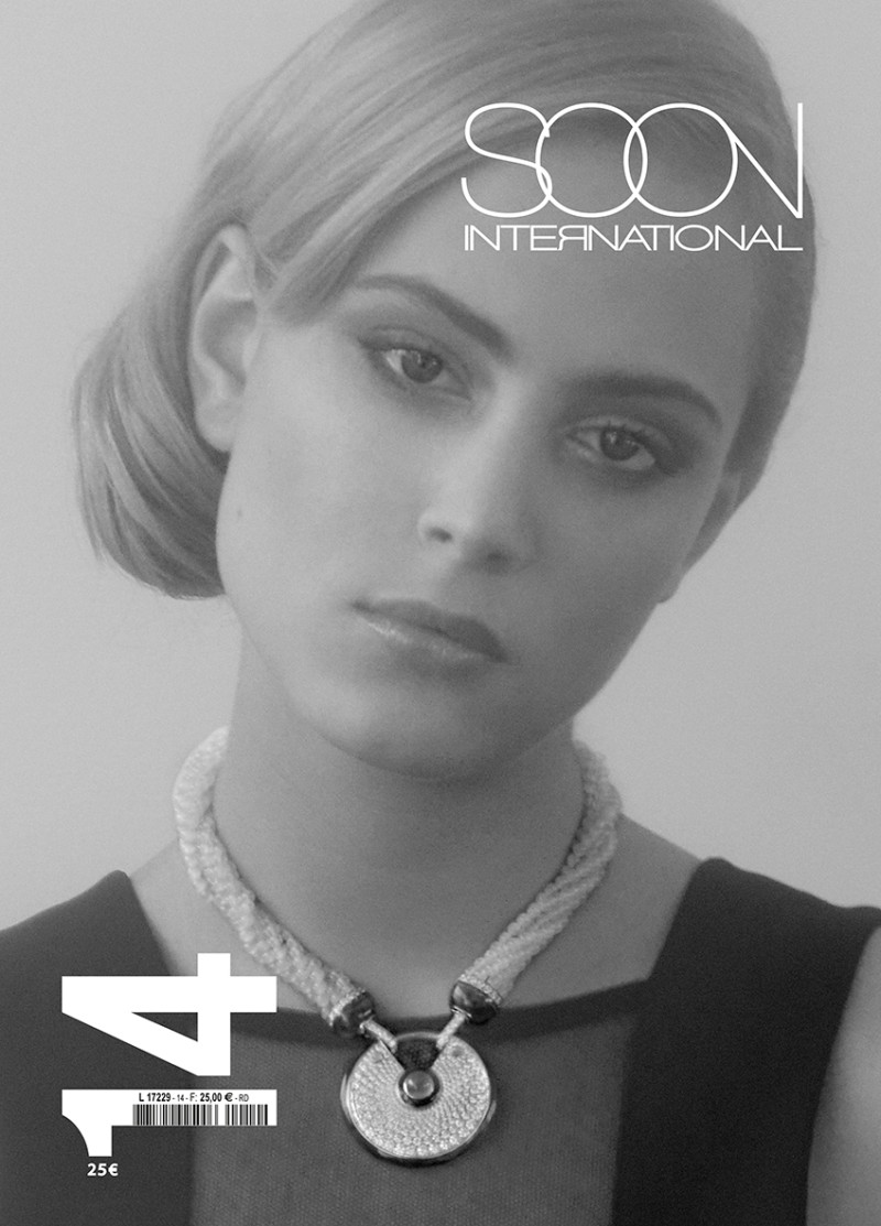 Nora Arnezeder featured on the Soon Magazine cover from September 2011