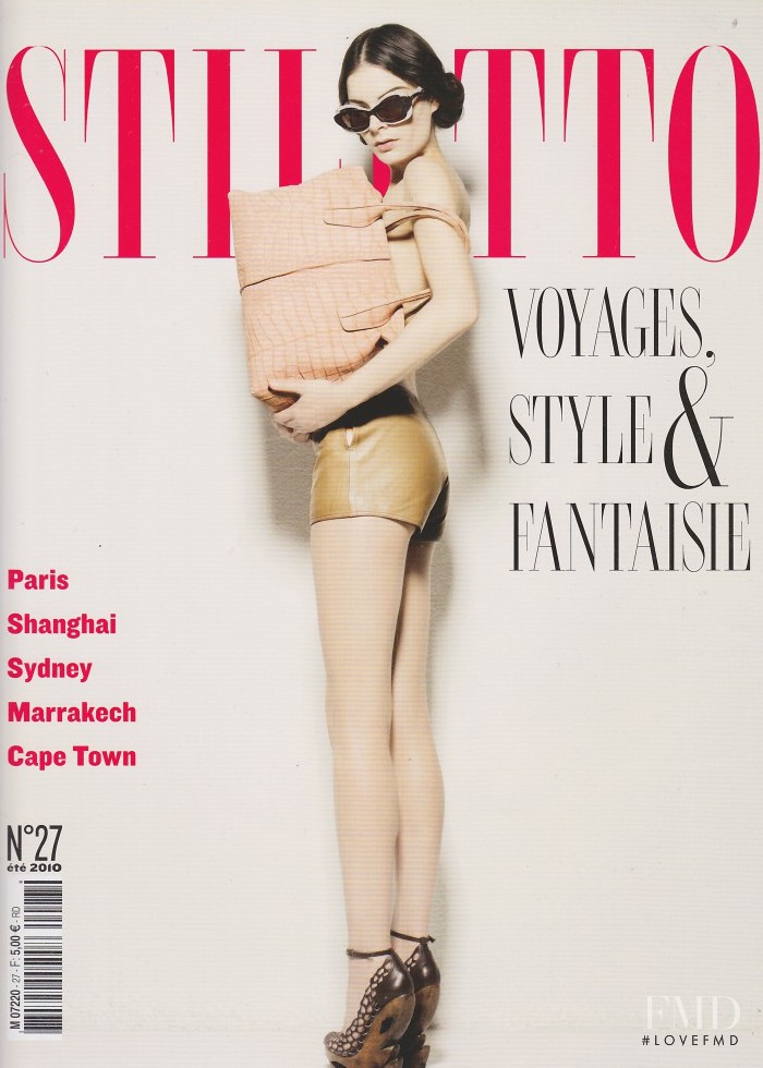 Sophie Willing featured on the Stiletto cover from June 2010