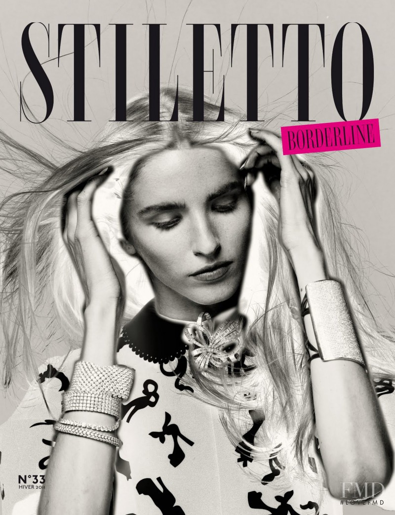 Paula Backman featured on the Stiletto cover from December 2011
