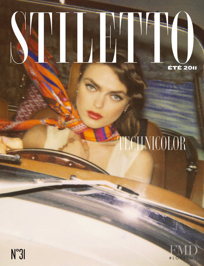 Sophie Vlaming featured on the Stiletto cover from May 2011