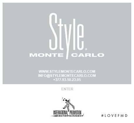  featured on the StyleMonteCarlo.com screen from April 2010