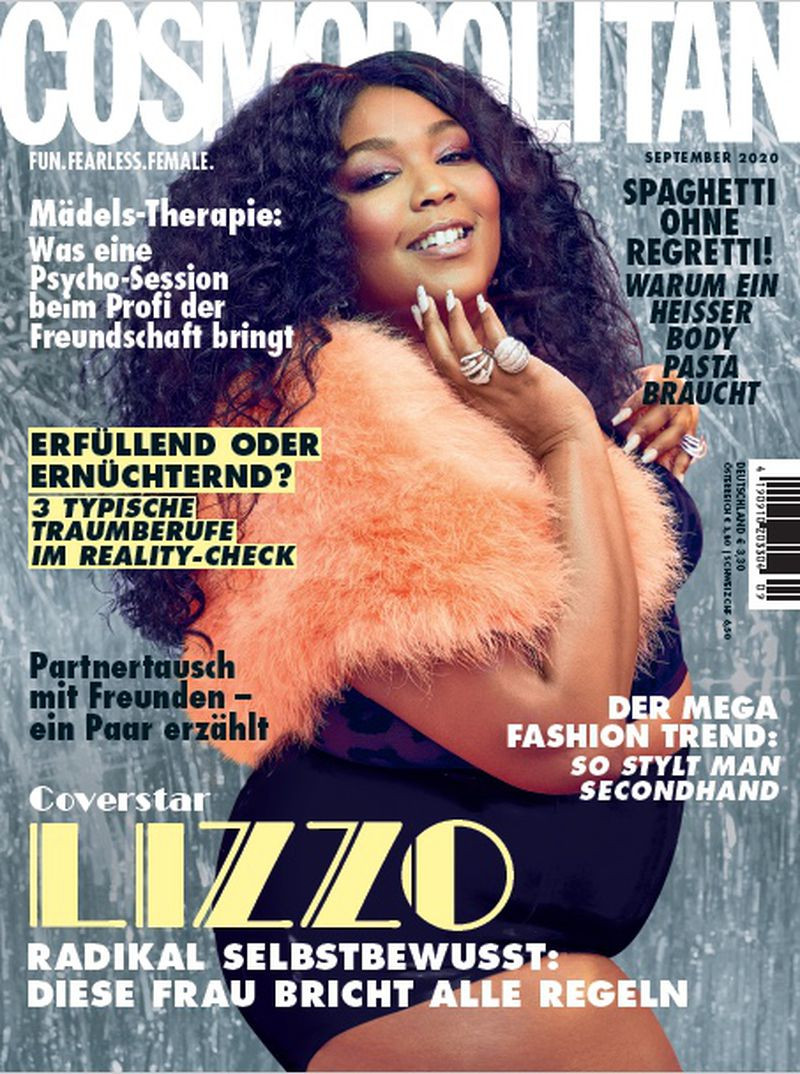  featured on the Cosmopolitan Germany cover from September 2020