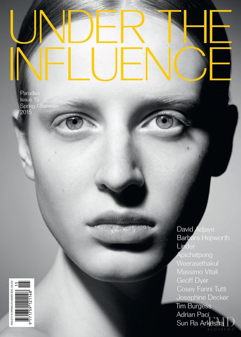 Anine Van Velzen featured on the Under the influence cover from February 2015