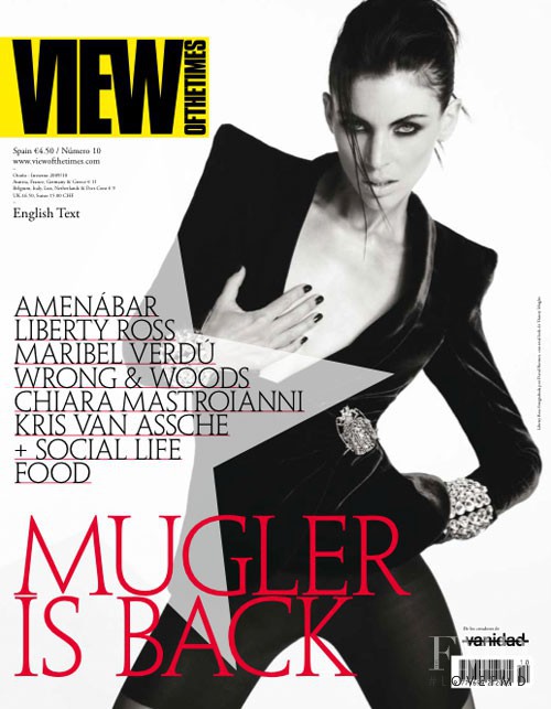 Liberty Ross featured on the View of the times cover from November 2009