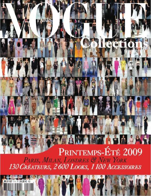  featured on the Vogue Collections Paris cover from December 2008