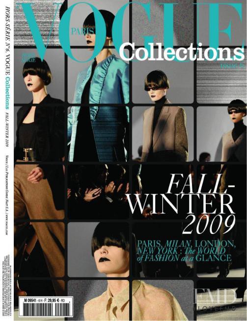  featured on the Vogue Collections Paris cover from October 2008