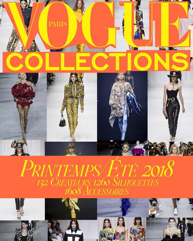  featured on the Vogue Collections Paris cover from November 2018