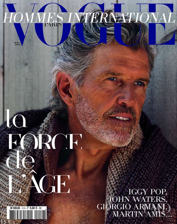 Matt Norklun featured on the Vogue Hommes International cover from September 2010