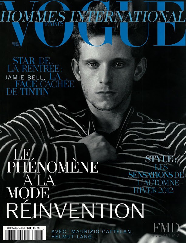 Jamie Bell featured on the Vogue Hommes International cover from September 2011