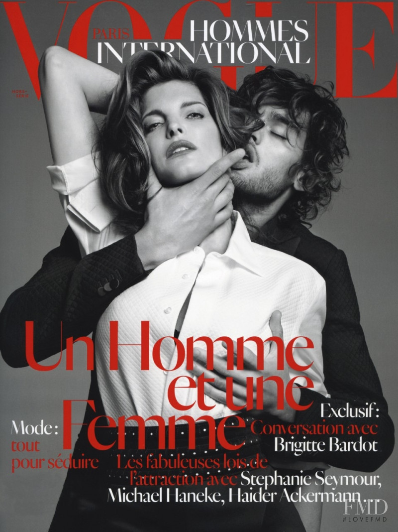 Marlon Teixeira featured on the Vogue Hommes International cover from September 2012
