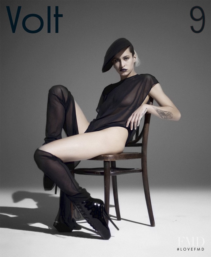 Alice Dellal featured on the Volt cover from March 2011
