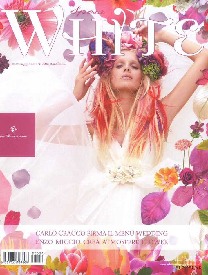 Tereza Bouchalova featured on the White Sposa cover from May 2013