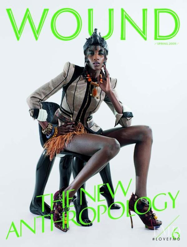 Aminata Niaria featured on the Wound UK cover from April 2009