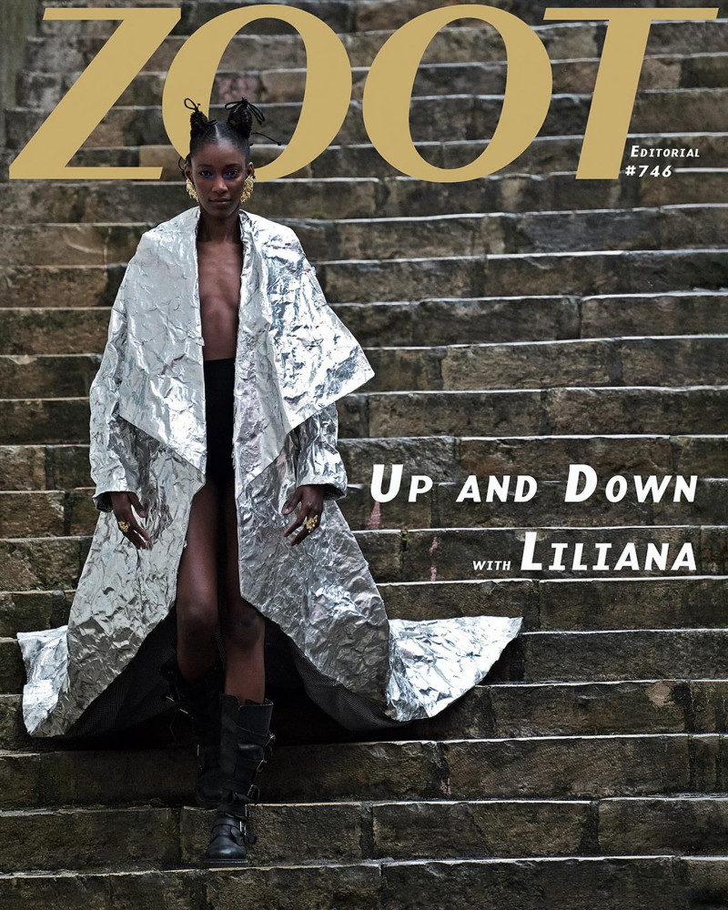 Liliana featured on the Zoot Magazine cover from June 2024