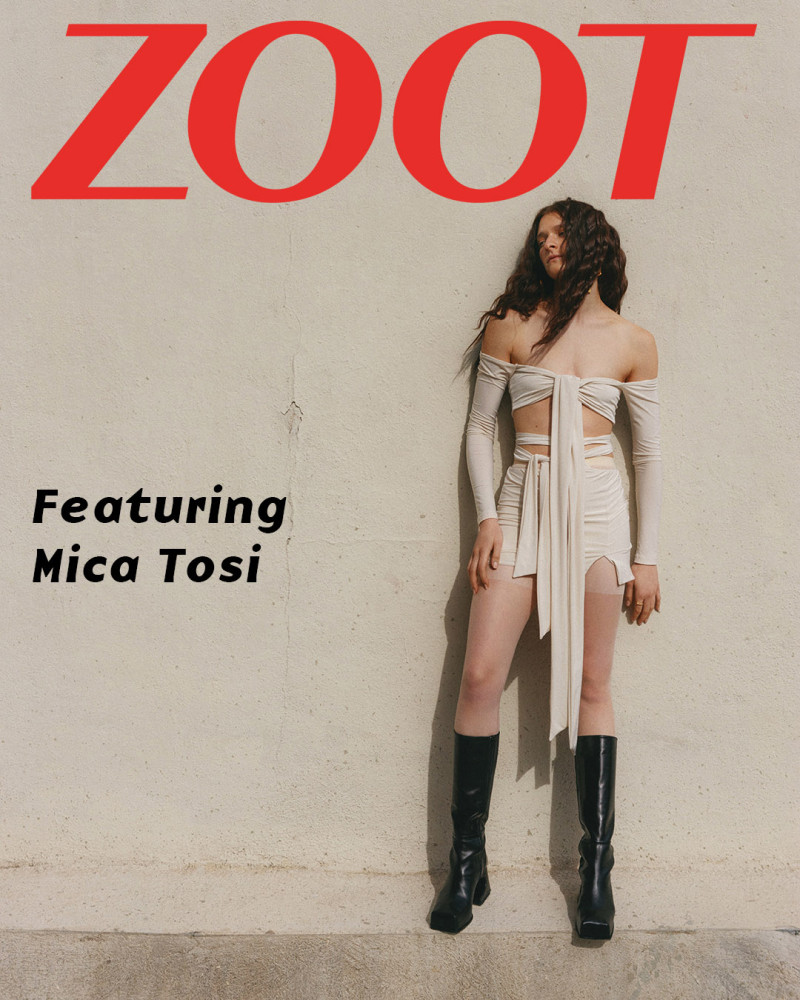 Mica Tosi featured on the Zoot Magazine cover from May 2025