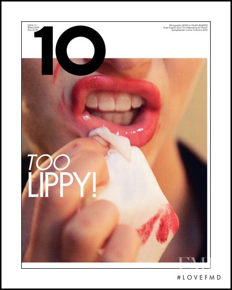 Katie Fogarty featured on the 10 Magazine cover from December 2009